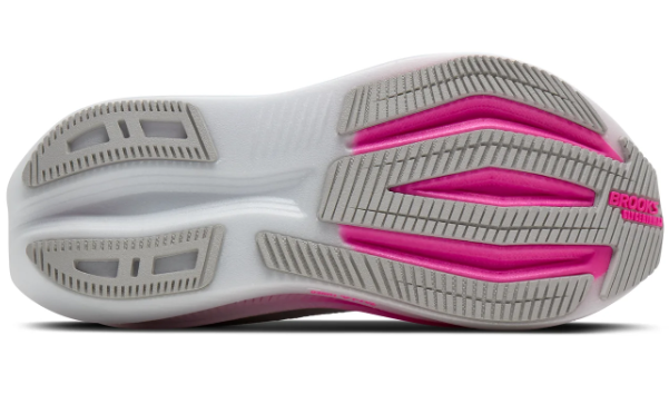 Brooks Glycerin Max 2 Running Shoes - Light Grey / White / Pink