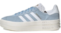 adidas Gazelle Bold Women’s “Clear Sky” Platform Sneakers – Light Blue / White / Cream