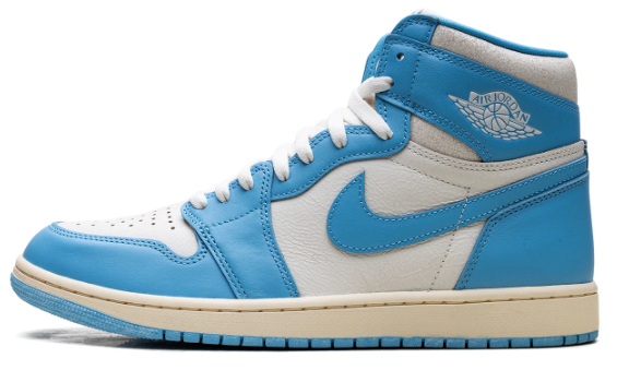 Air Jordan 1 Retro High OG “UNC Reimagined” – Powder Blue / White / Cream