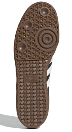 adidas Samba Vegan – Black / White / Grey / Gum Brown