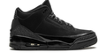 Air Jordan 3 Retro “Black Cat” (2025) – Black / Dark Grey