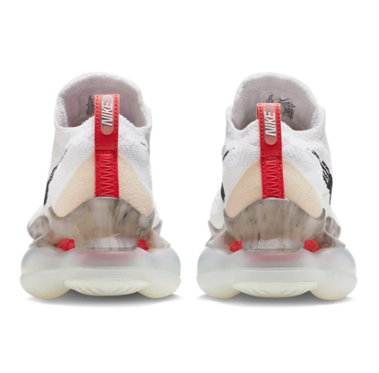 Nike Air Max Scorpion Flyknit "Leap High" Sneakers - White / Black / Red