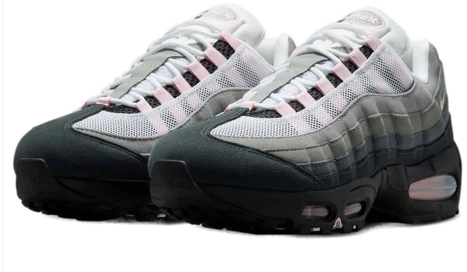 Nike Air Max 95 Women’s “Black Pink Foam” – Black / Grey / White / Pink