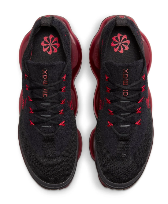 Nike Air Max Scorpion Flyknit Sneakers - Black / University Red