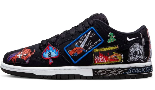 Nike x Neckface SB Dunk Low Pro "Black" – DQ4488-001