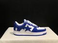 A BATHING APE BAPE STA Low-Top Sneakers – Blue & White