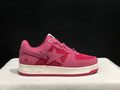 A BATHING APE BAPE STA Low-Top Sneakers – Rose Pink & Deep Pink