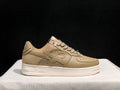 BAPE STA Low-Top Sneakers – Beige & Off-White