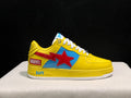 BAPE STA x Marvel Low-Top Sneakers – Yellow, Blue & Red