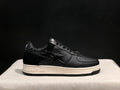 A BATHING APE BAPE STA Low-Top Sneakers – Black & Cream