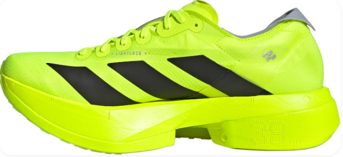 adidas Adizero Adios Pro 4 Men’s Running Shoes – Neon Yellow / Black