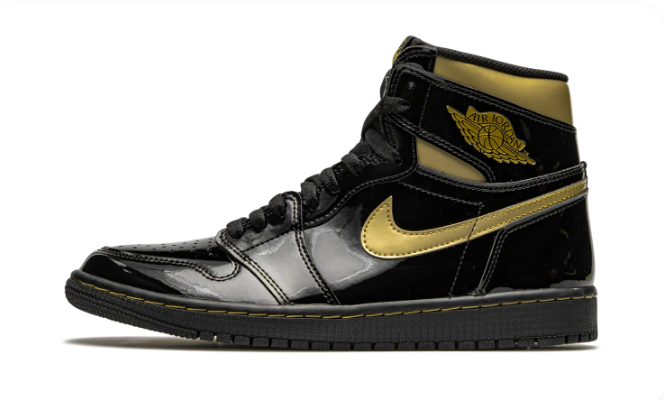 Air Jordan 1 Retro High OG “Black Metallic Gold” – Black / Gold