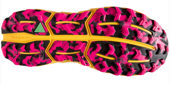 Brooks Cascadia 17 Women's Trail Running Shoes - Pink / Black / Yellow
