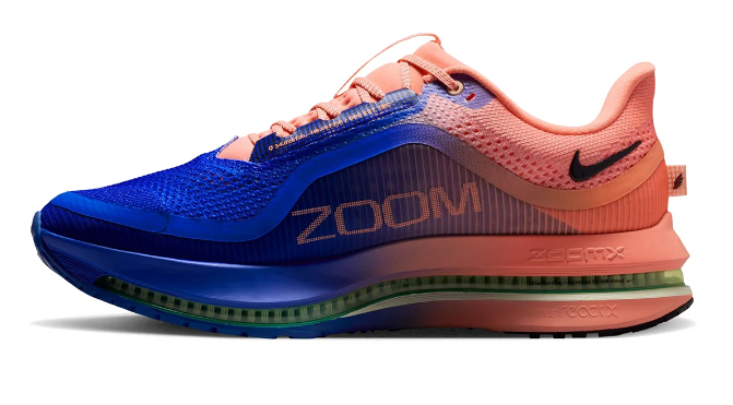 Nike Pegasus Premium Running Shoes - Royal Blue / Coral