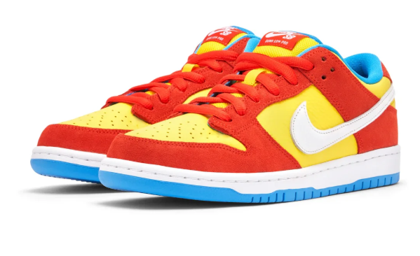 Nike SB Dunk Low Pro 'Bart Simpson' Skate Shoes