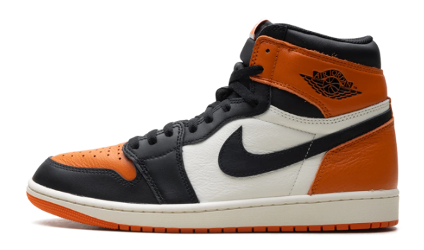 Air Jordan 1 Retro High OG “Shattered Backboard” (2025) – Orange / Black / Sail