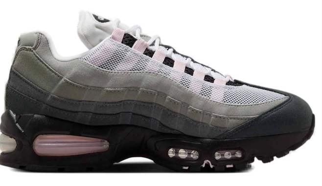 Nike Air Max 95 Women’s “Black Pink Foam” – Black / Grey / White / Pink