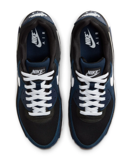 Nike Air Max 90 Men’s Sneakers | Midnight Navy / Black / White