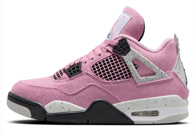 Air Jordan 4 Retro Women’s “Orchid” – Pink / Neutral Grey / Black