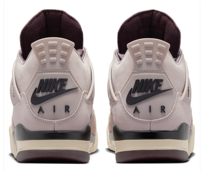 A Ma Maniére x Air Jordan 4 Women’s “Fossil Stone” – Taupe / Cream / Burgundy