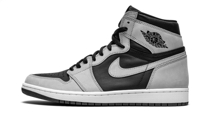 Air Jordan 1 Retro High OG “Shadow 2.0” – Black / Grey / White