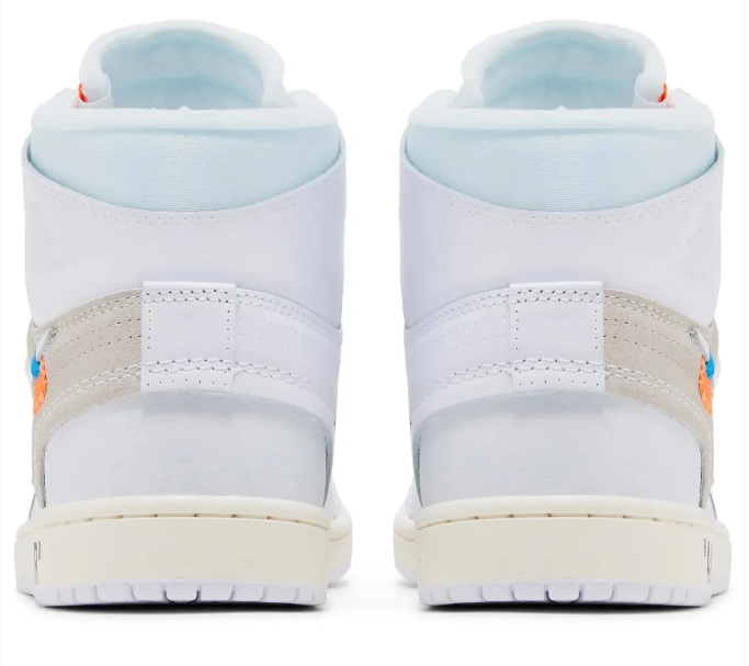 Air Jordan 1 Retro High Virgil Abloh Archive “Alaska” – White / Cream